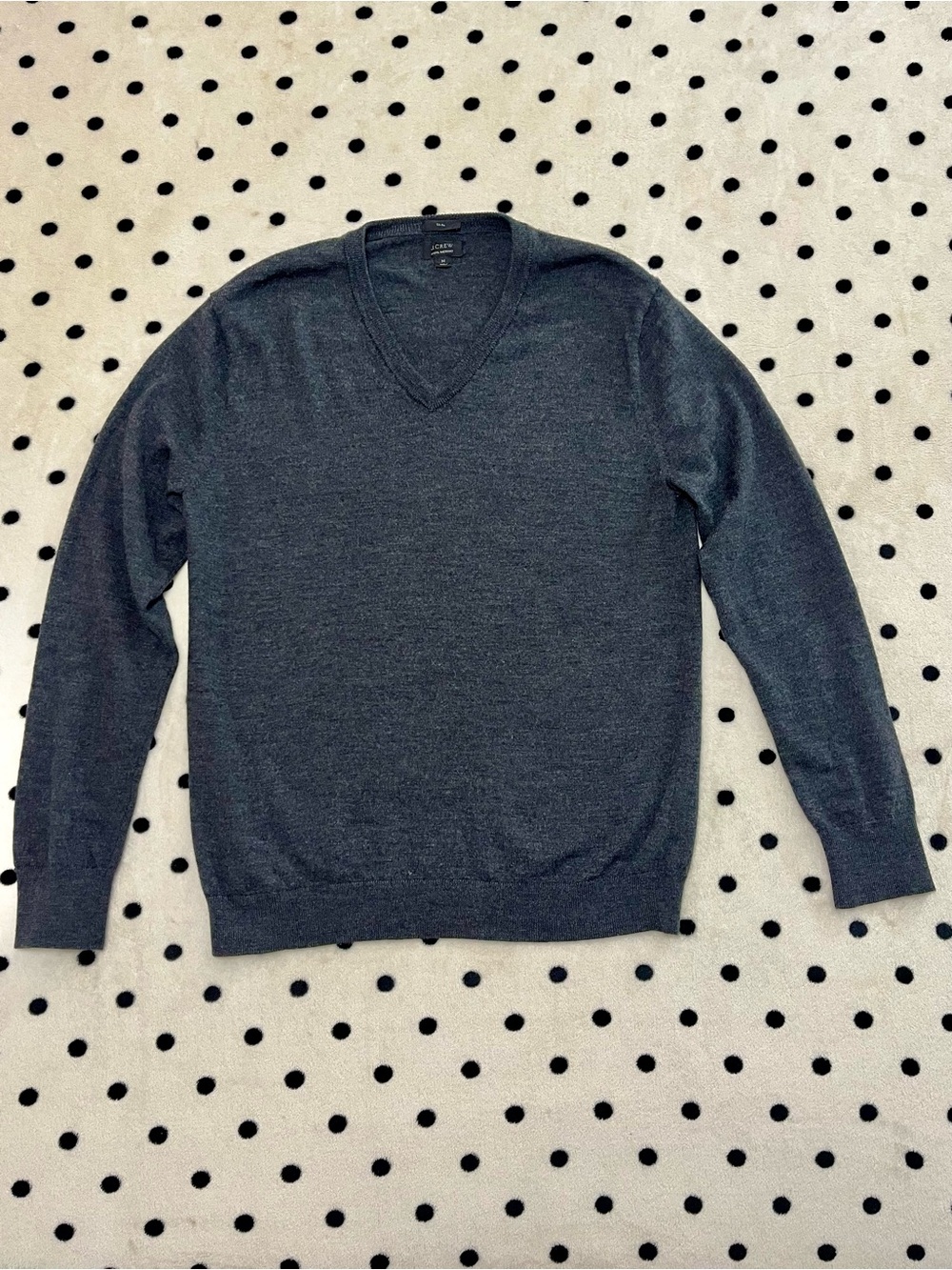 J. Crew Merino Wool V-Neck Sweater Size M